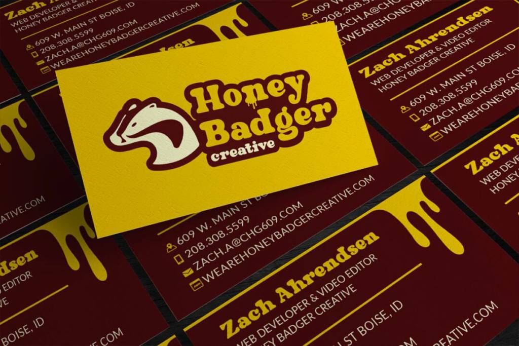 picture of work designed by Honey Badger Creative