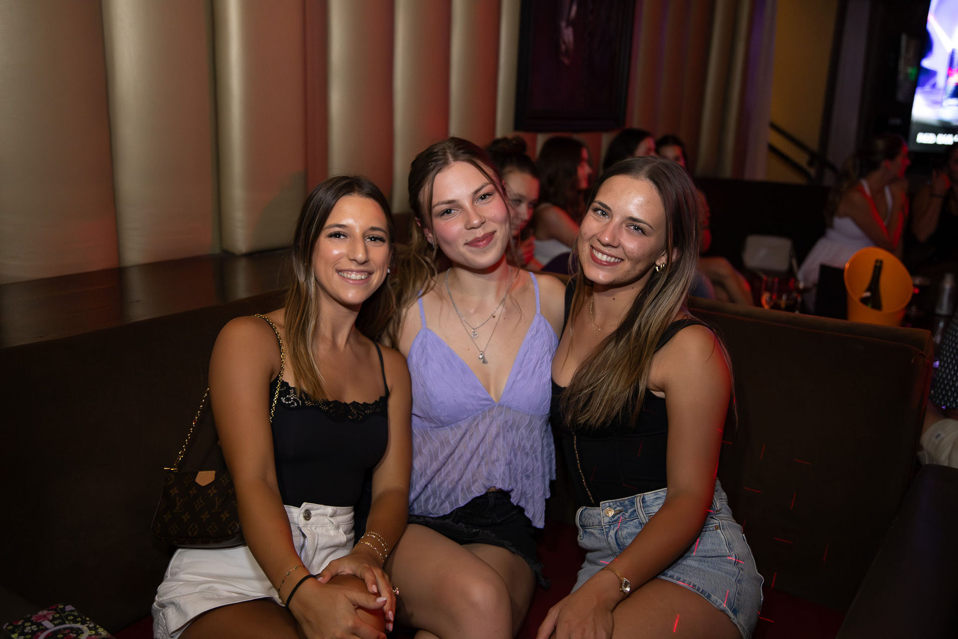 pictures of people at Amsterdam Lounge, Dirty Little Roddy's, StrangeLove, and Karma