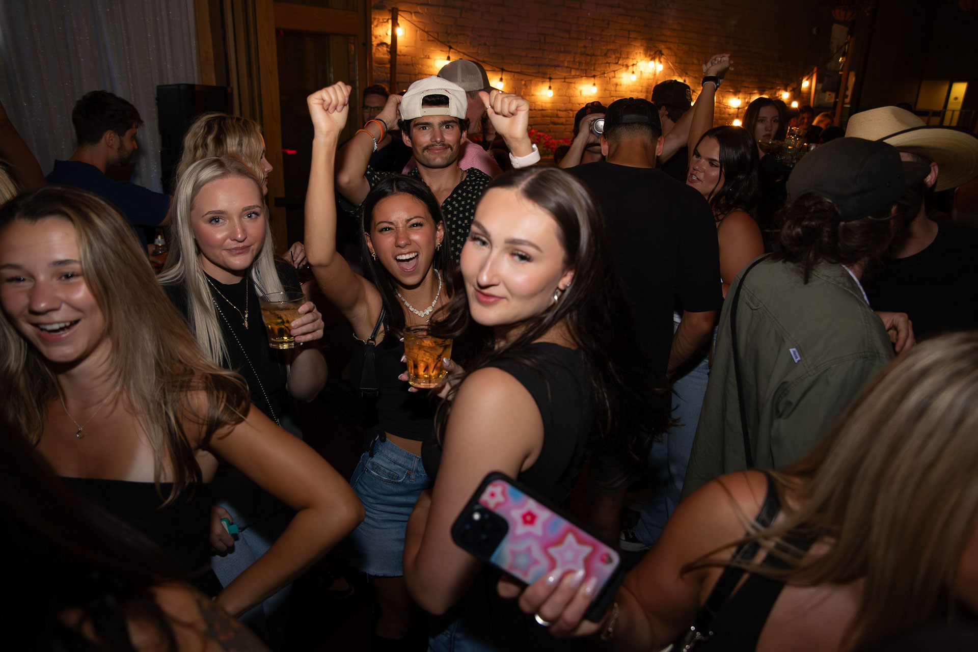 pictures of people at Amsterdam Lounge, Dirty Little Roddy's, StrangeLove, and Karma