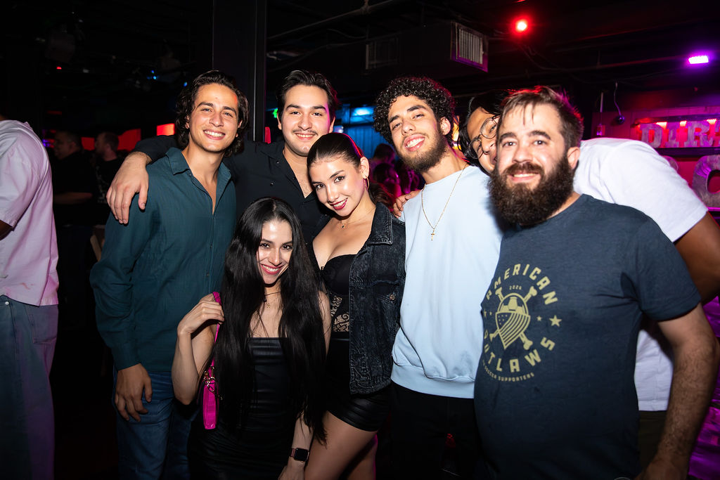 pictures of people at Amsterdam Lounge, Dirty Little Roddy's, StrangeLove, and Karma