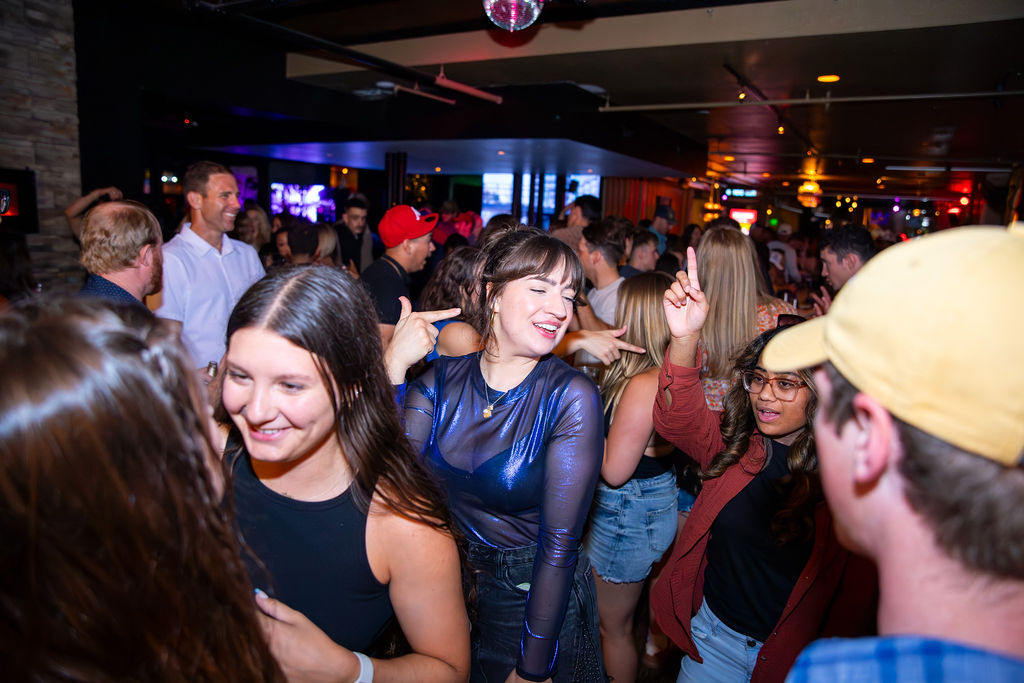 pictures of people at Amsterdam Lounge, Dirty Little Roddy's, StrangeLove, and Karma