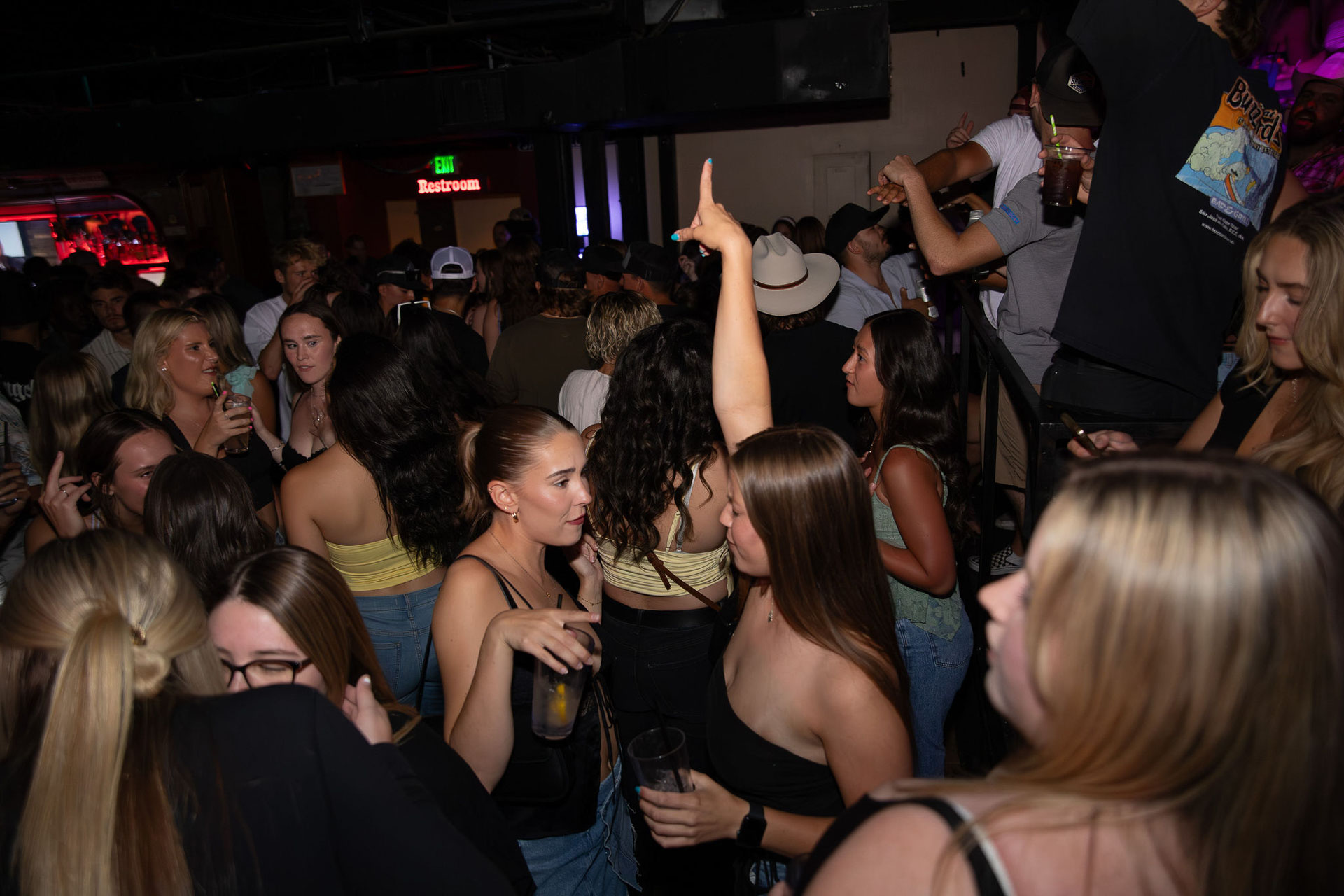 pictures of people at Amsterdam Lounge, Dirty Little Roddy's, StrangeLove, and Karma