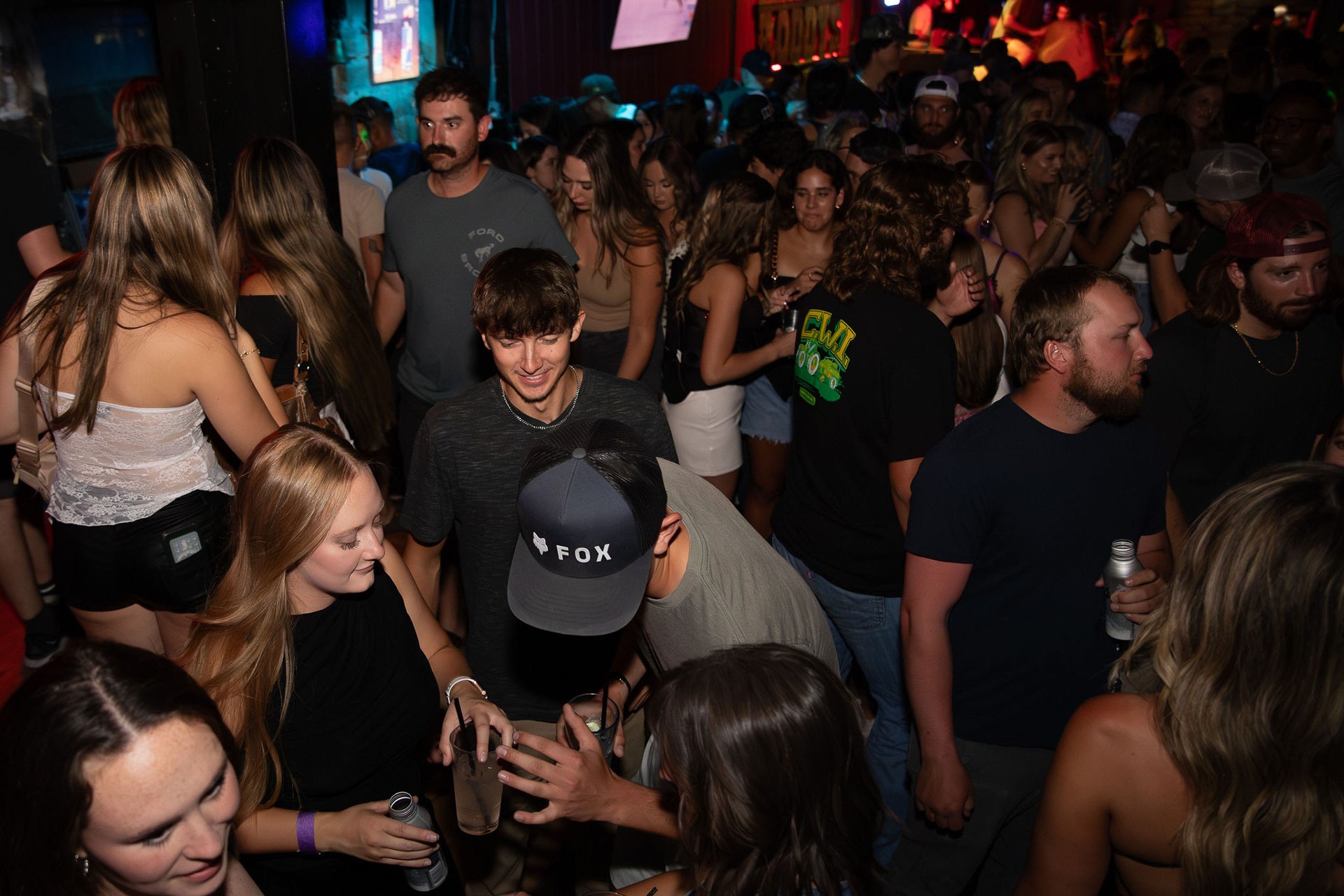 pictures of people at Amsterdam Lounge, Dirty Little Roddy's, StrangeLove, and Karma