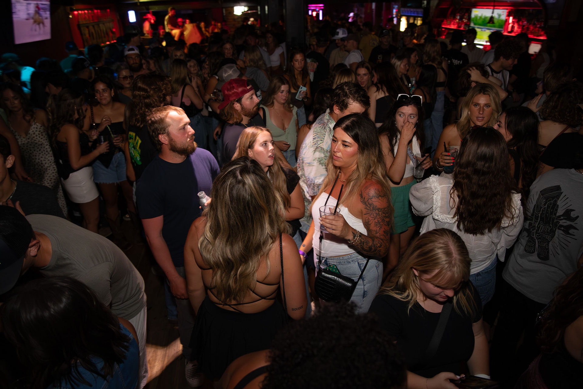 pictures of people at Amsterdam Lounge, Dirty Little Roddy's, StrangeLove, and Karma