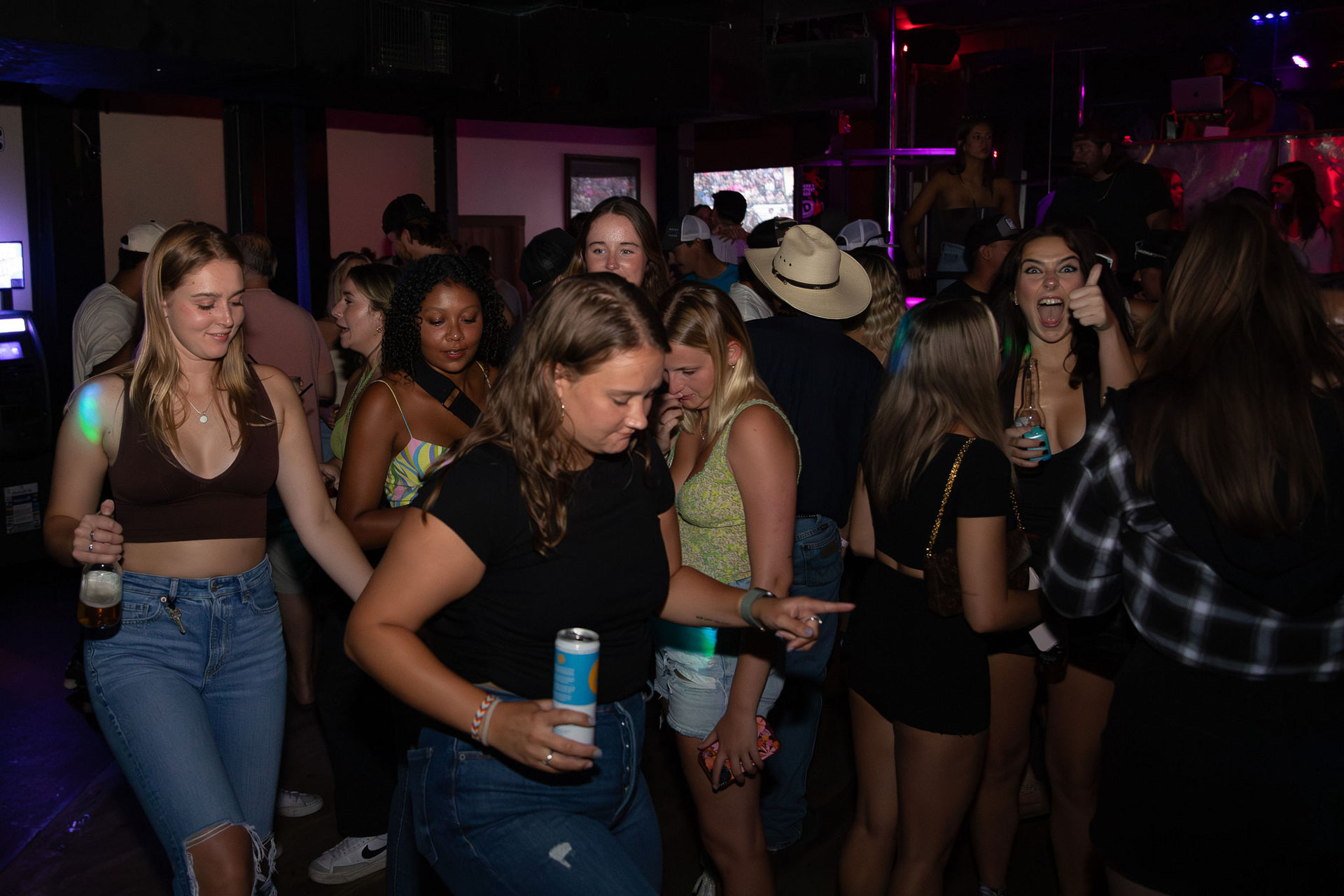 pictures of people at Amsterdam Lounge, Dirty Little Roddy's, StrangeLove, and Karma