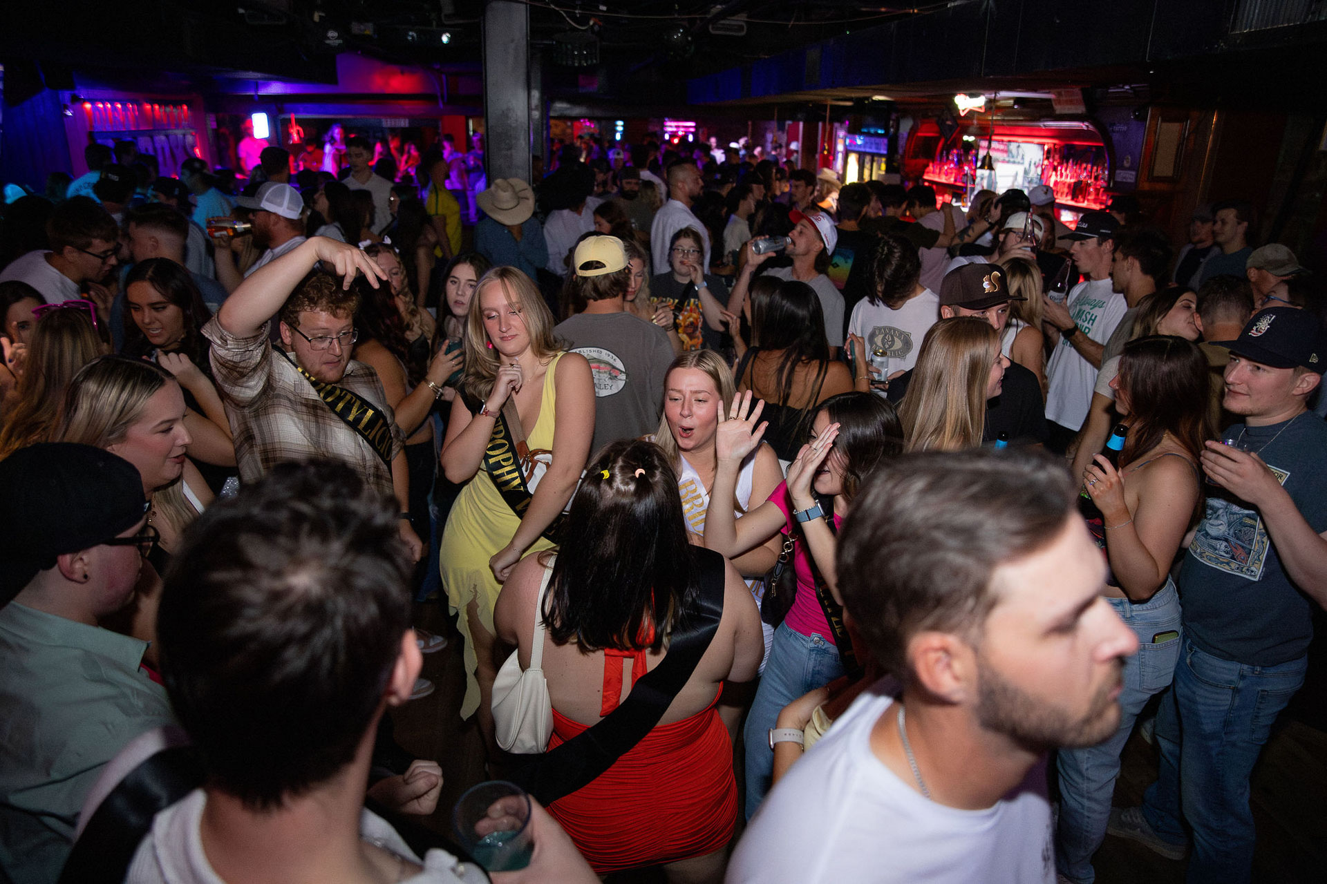 pictures of people at Amsterdam Lounge, Dirty Little Roddy's, StrangeLove, and Karma