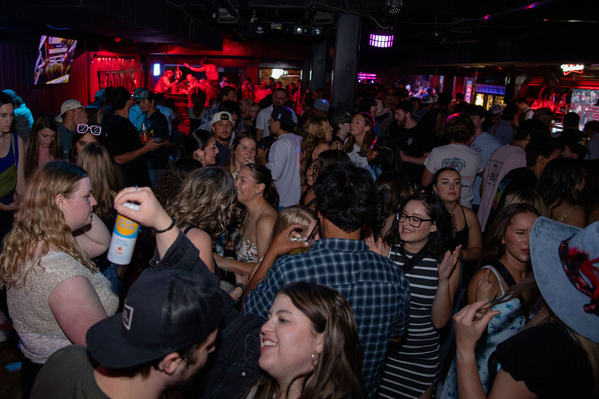 pictures of people at Amsterdam Lounge, Dirty Little Roddy's, StrangeLove, and Karma