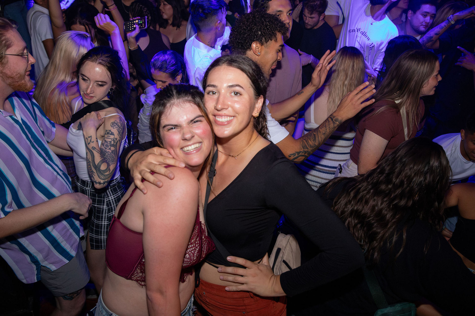 pictures of people at Amsterdam Lounge, Dirty Little Roddy's, StrangeLove, and Karma