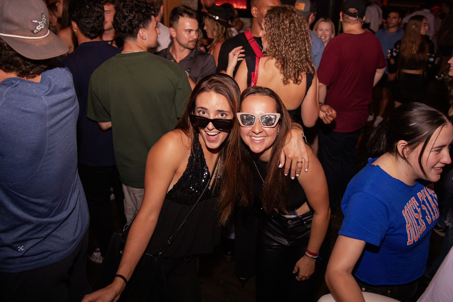 pictures of people at Amsterdam Lounge, Dirty Little Roddy's, StrangeLove, and Karma