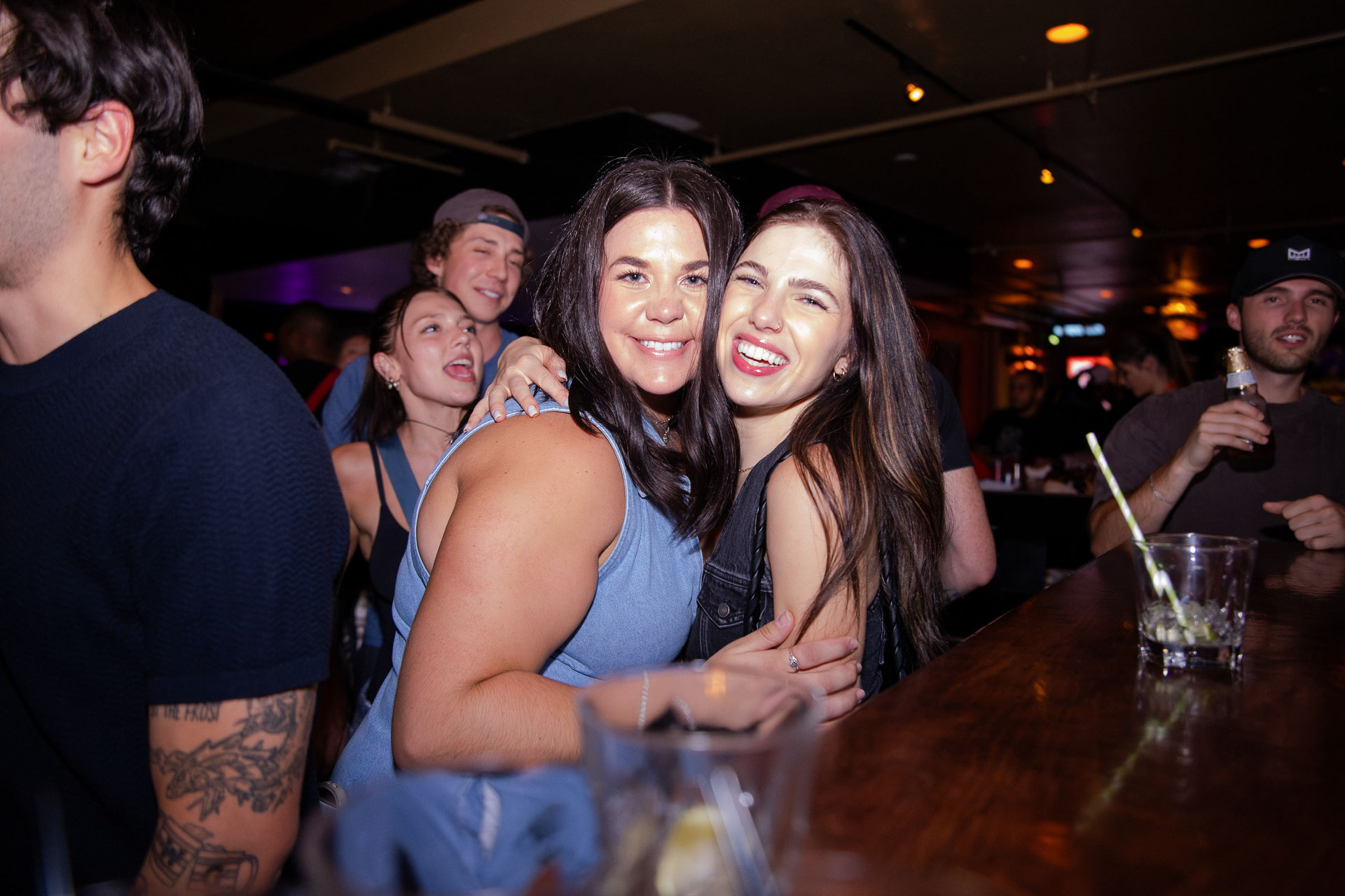 pictures of people at Amsterdam Lounge, Dirty Little Roddy's, StrangeLove, and Karma