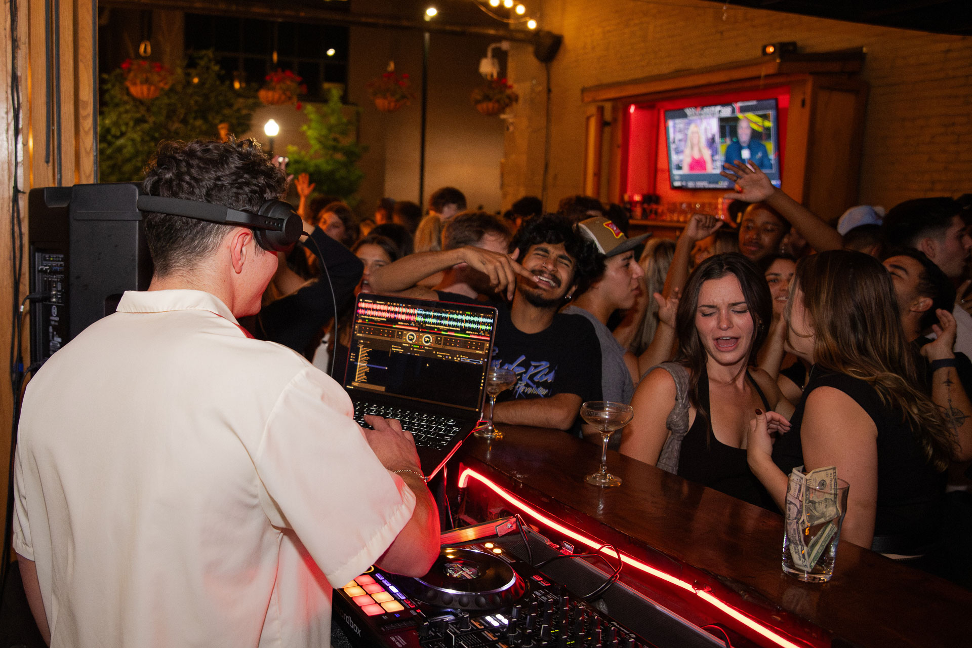 pictures of people at Amsterdam Lounge, Dirty Little Roddy's, StrangeLove, and Karma