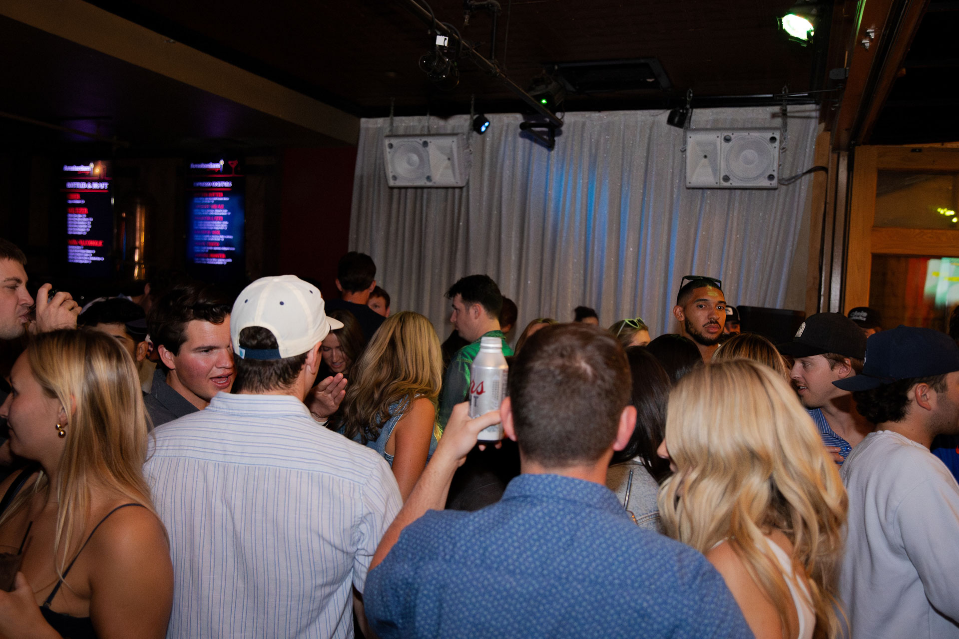 pictures of people at Amsterdam Lounge, Dirty Little Roddy's, StrangeLove, and Karma