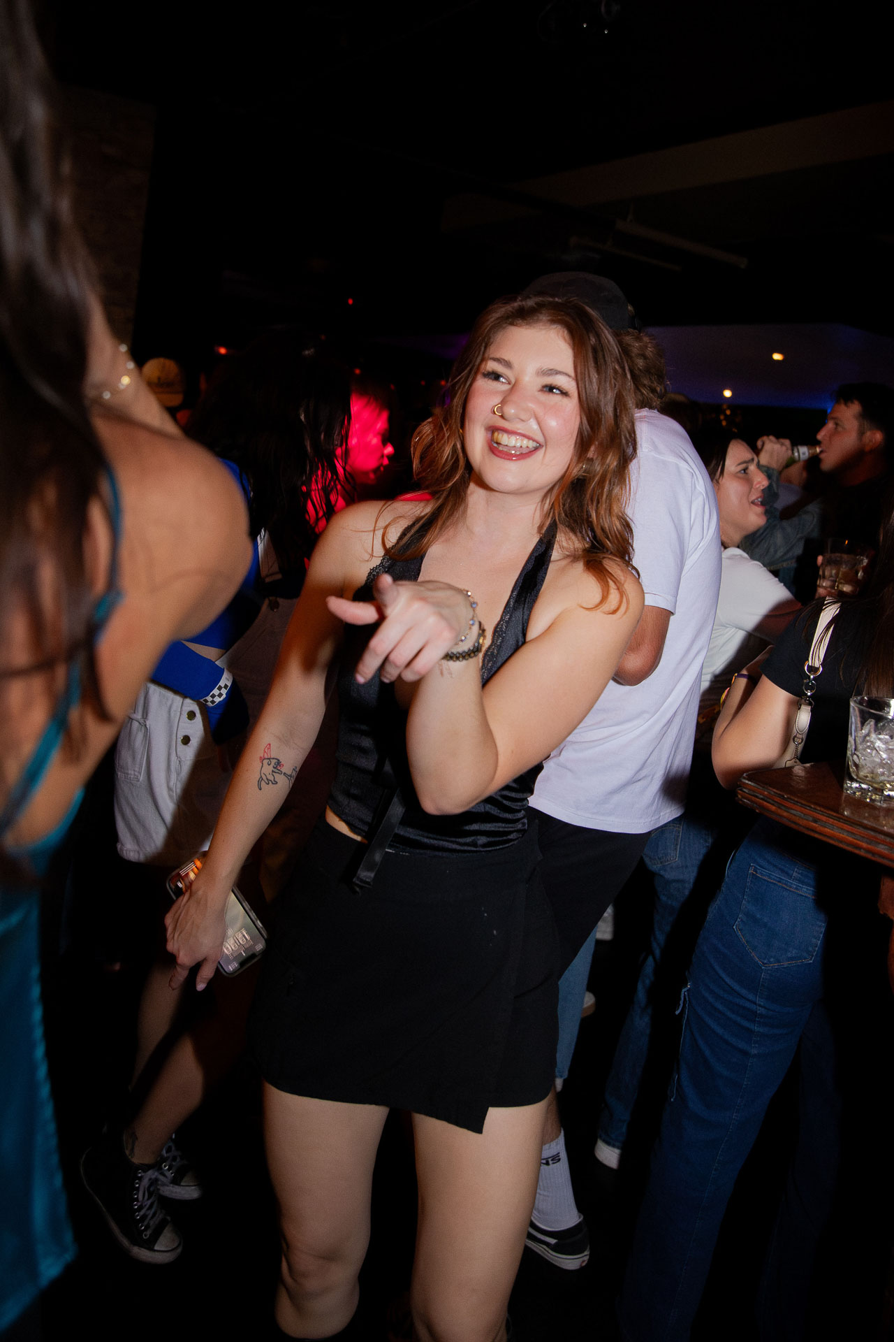 pictures of people at Amsterdam Lounge, Dirty Little Roddy's, StrangeLove, and Karma