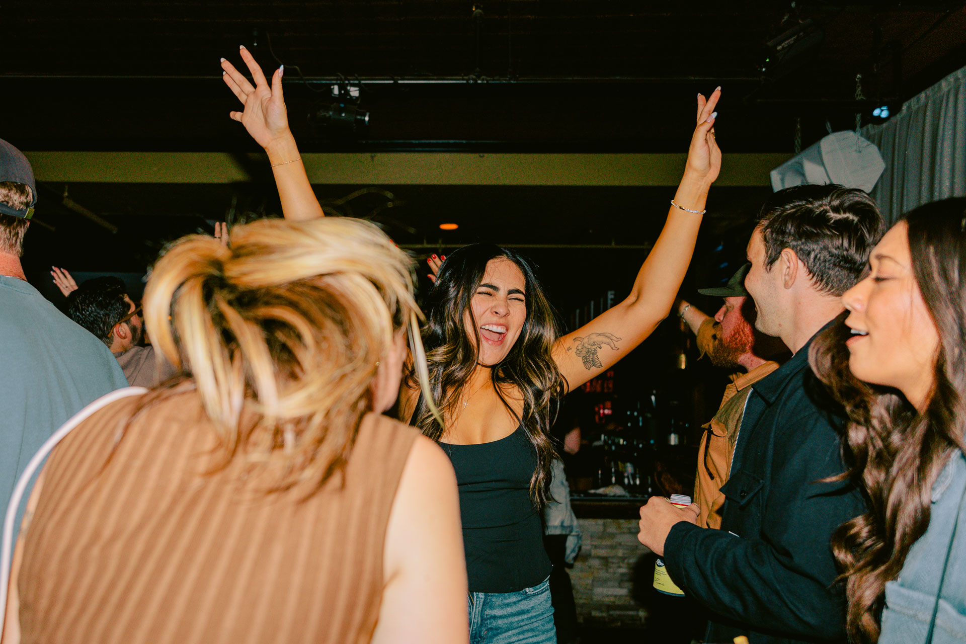 pictures of people at Amsterdam Lounge, Dirty Little Roddy's, StrangeLove, and Karma