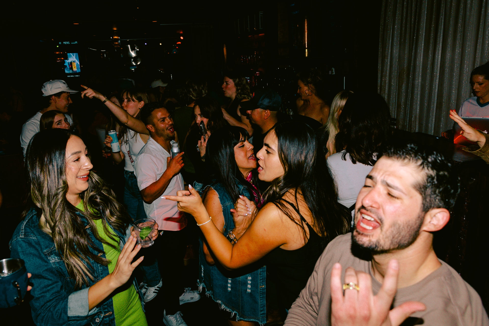 pictures of people at Amsterdam Lounge, Dirty Little Roddy's, StrangeLove, and Karma