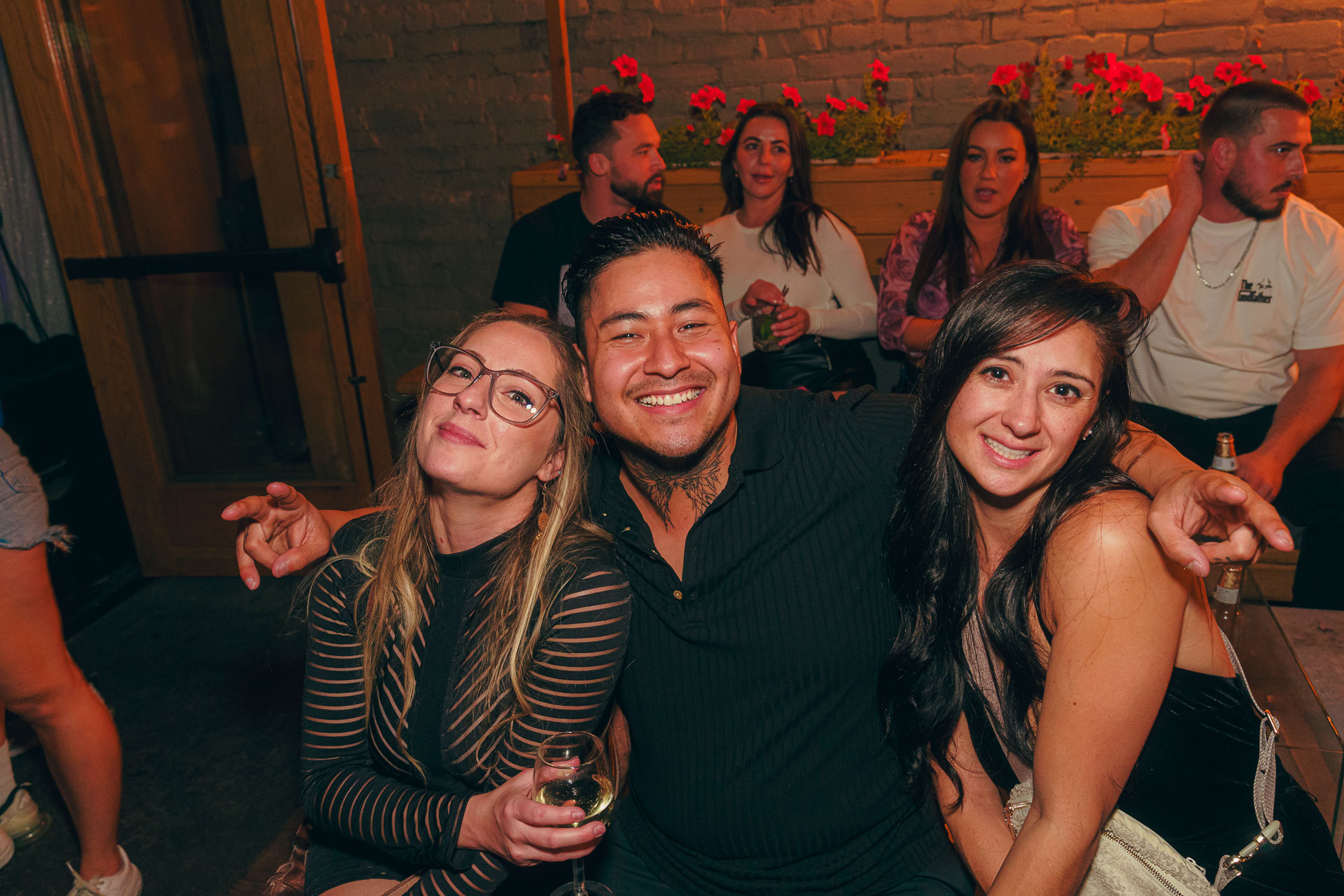 pictures of people at Amsterdam Lounge, Dirty Little Roddy's, StrangeLove, and Karma