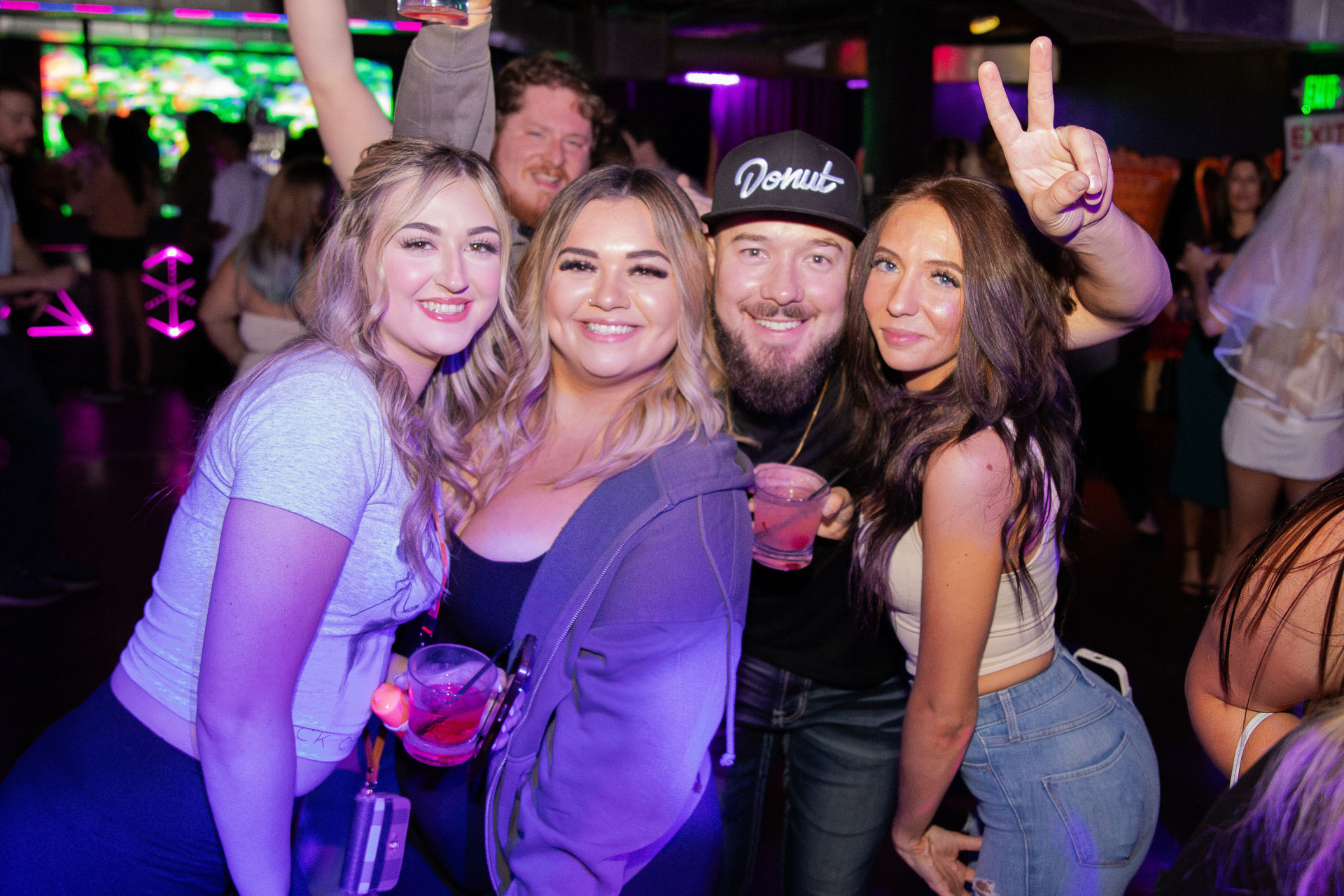 pictures of people at Amsterdam Lounge, Dirty Little Roddy's, StrangeLove, and Karma