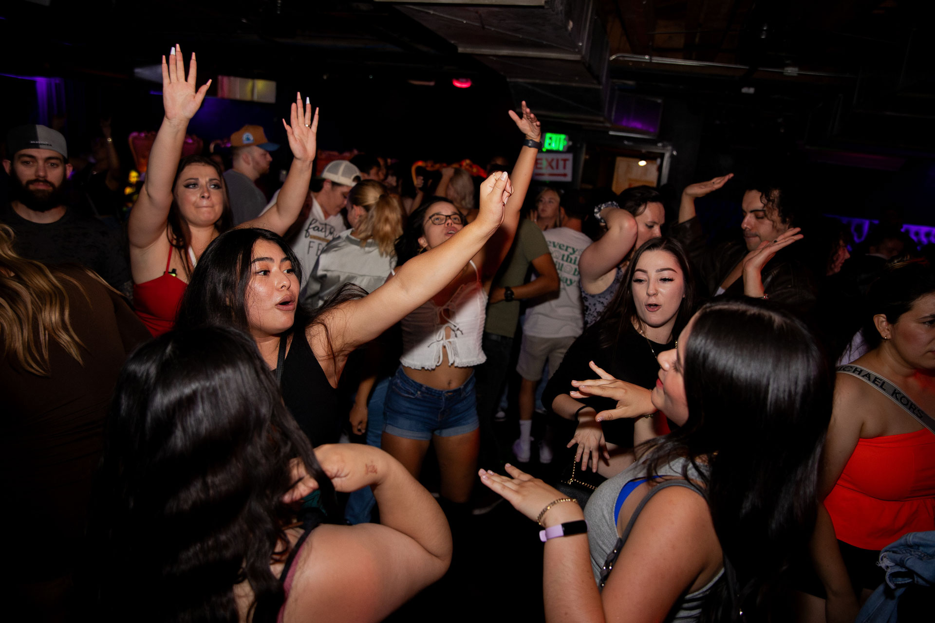 pictures of people at Amsterdam Lounge, Dirty Little Roddy's, StrangeLove, and Karma