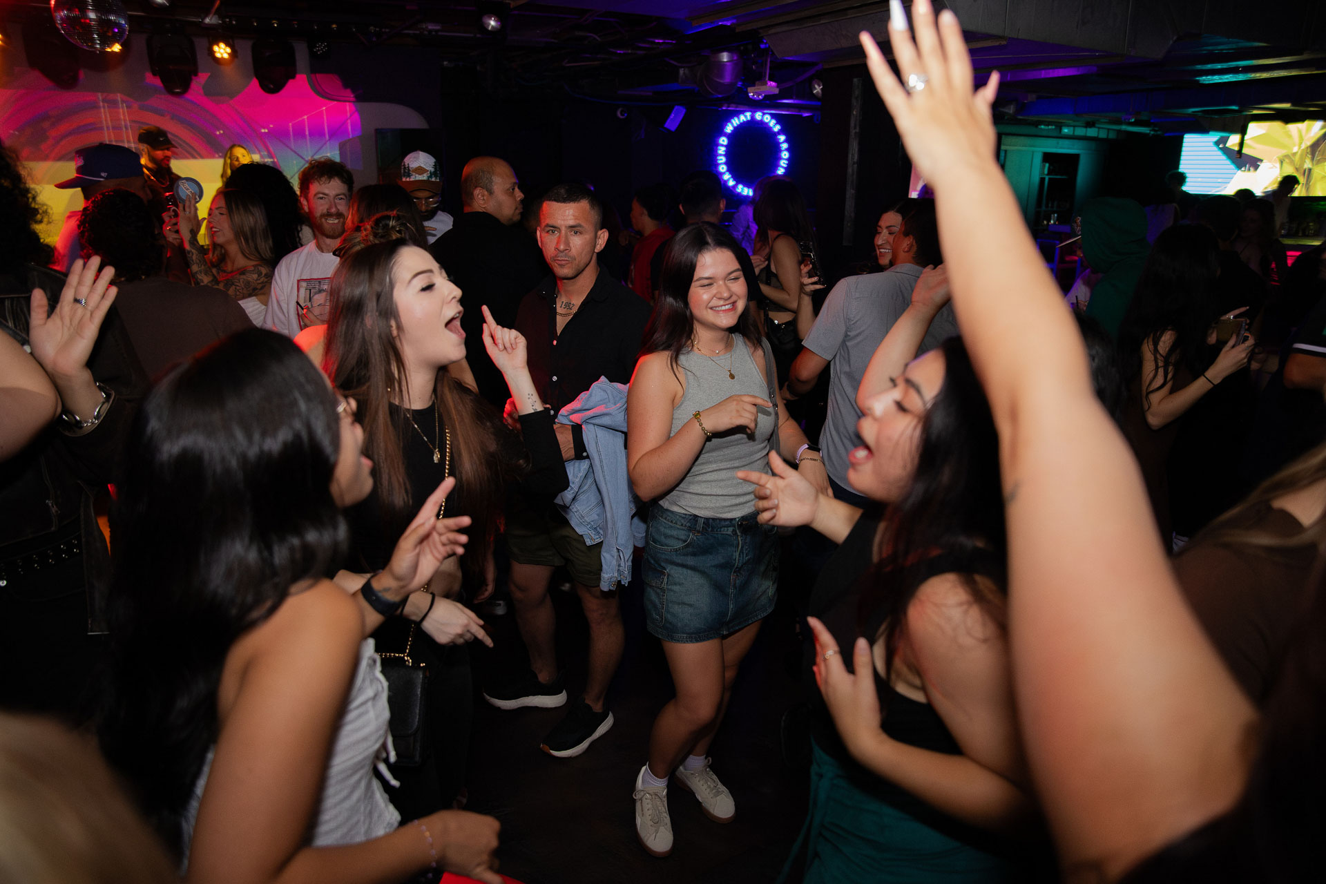 pictures of people at Amsterdam Lounge, Dirty Little Roddy's, StrangeLove, and Karma