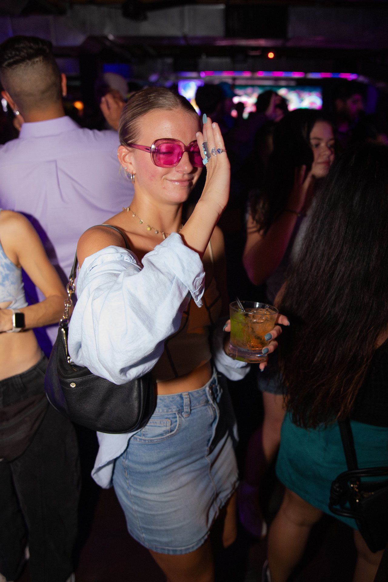 pictures of people at Amsterdam Lounge, Dirty Little Roddy's, StrangeLove, and Karma