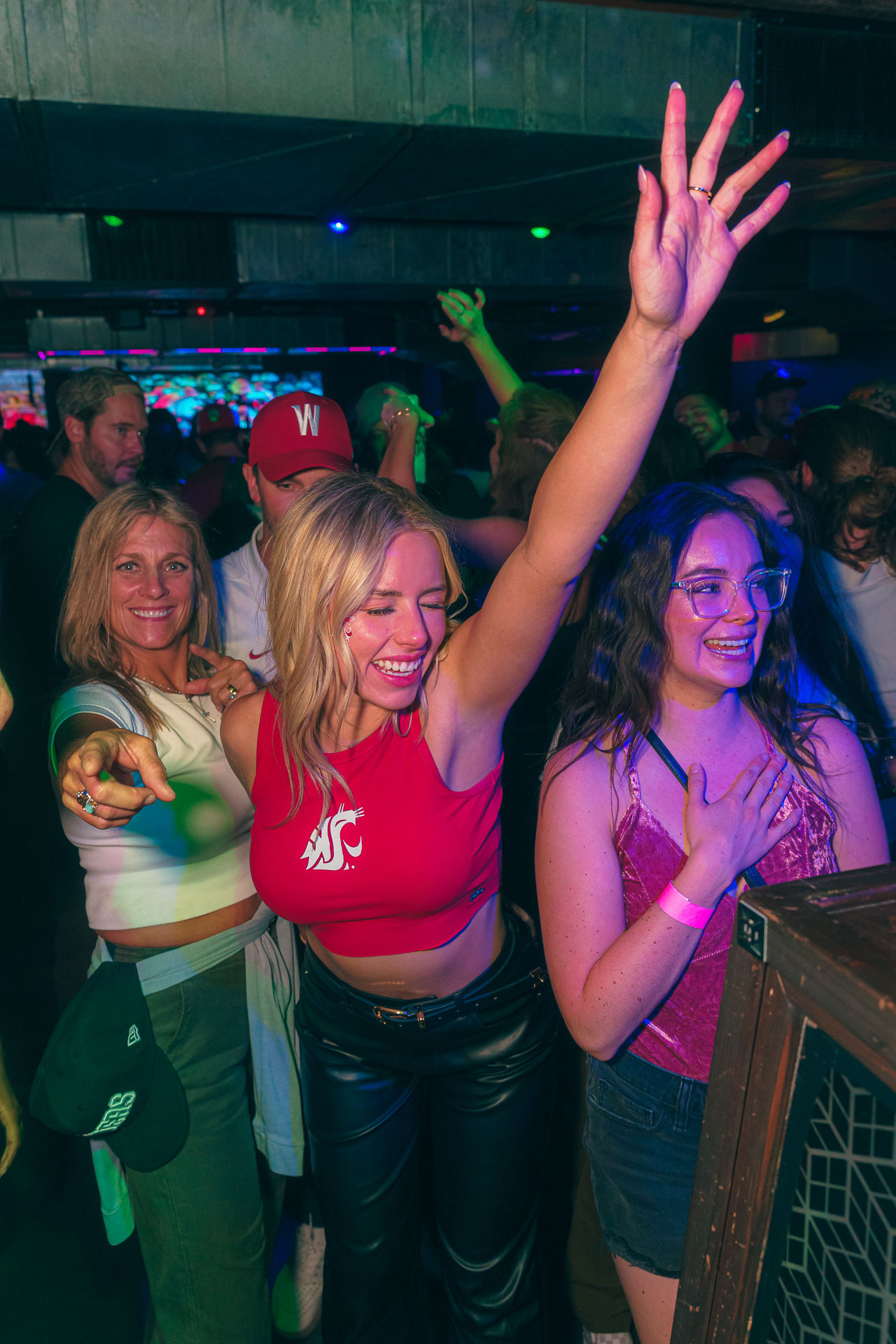 pictures of people at Amsterdam Lounge, Dirty Little Roddy's, StrangeLove, and Karma