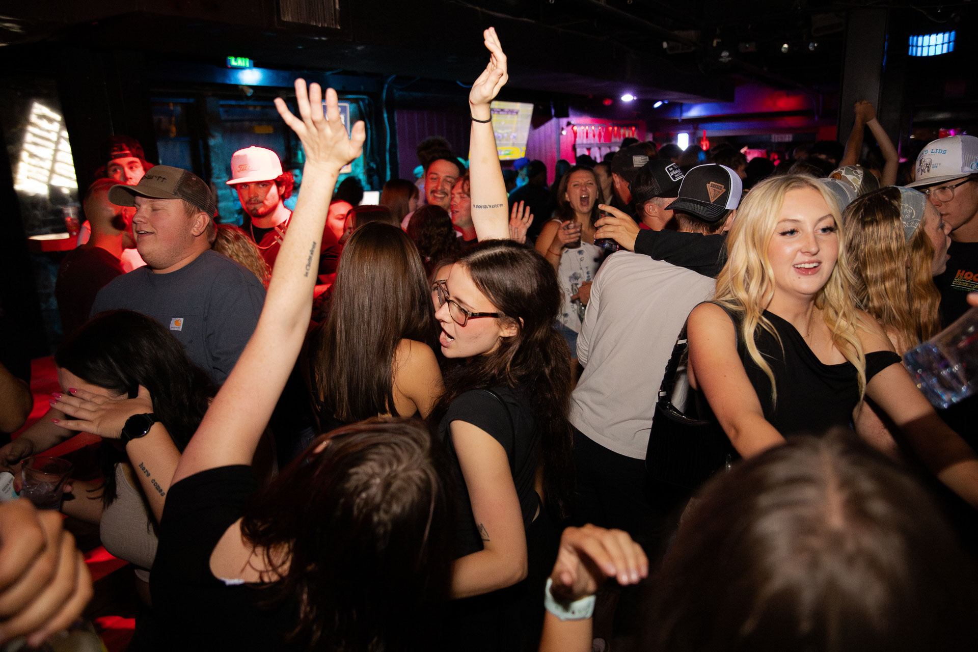 pictures of people at Amsterdam Lounge, Dirty Little Roddy's, StrangeLove, and Karma