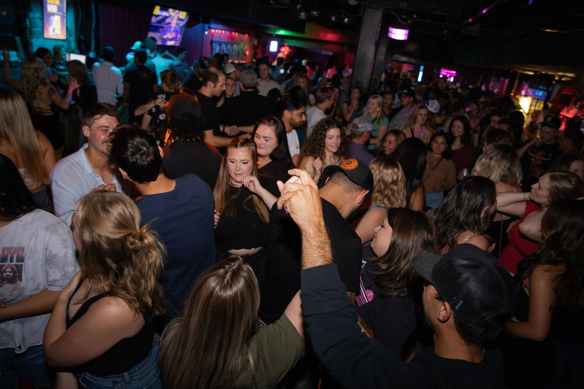 pictures of people at Amsterdam Lounge, Dirty Little Roddy's, StrangeLove, and Karma