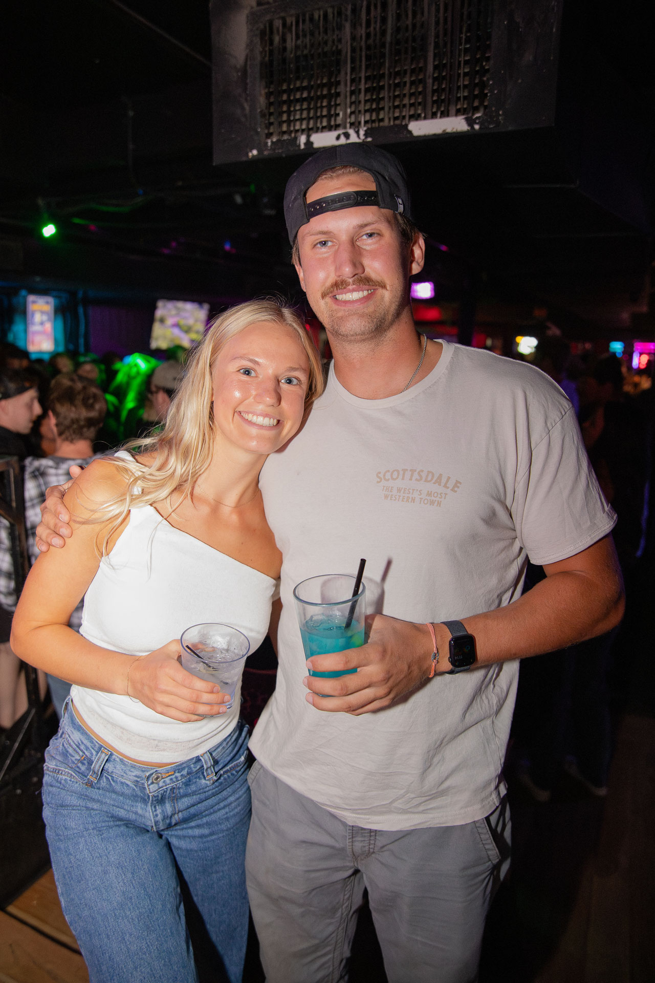 pictures of people at Amsterdam Lounge, Dirty Little Roddy's, StrangeLove, and Karma