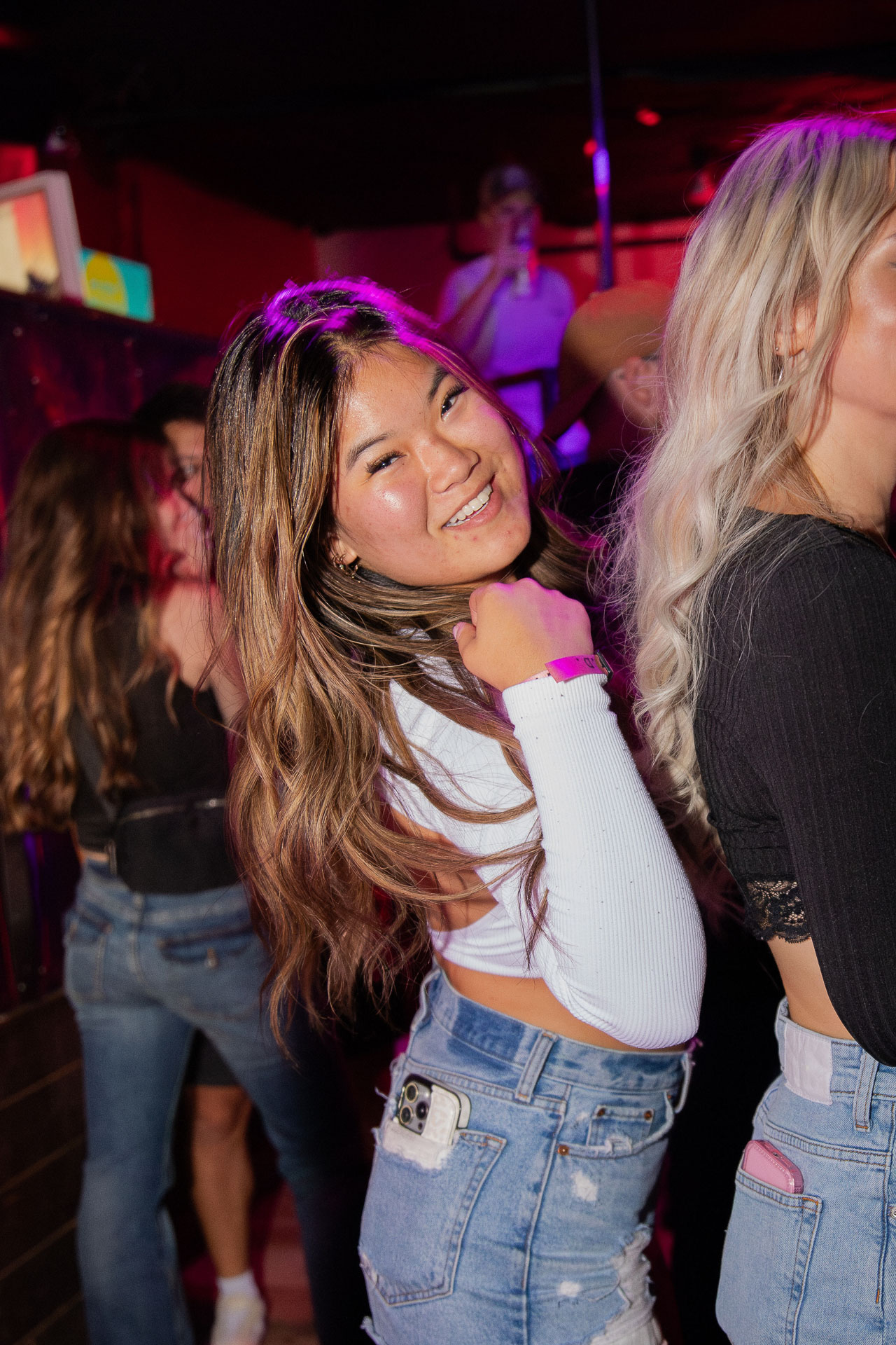 pictures of people at Amsterdam Lounge, Dirty Little Roddy's, StrangeLove, and Karma