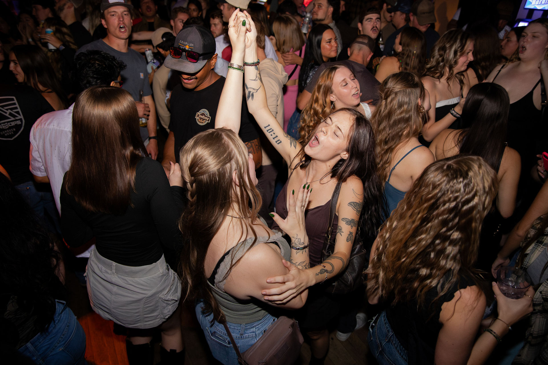 pictures of people at Amsterdam Lounge, Dirty Little Roddy's, StrangeLove, and Karma