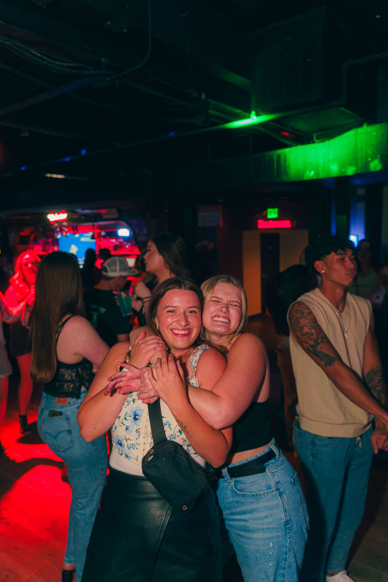 pictures of people at Amsterdam Lounge, Dirty Little Roddy's, StrangeLove, and Karma