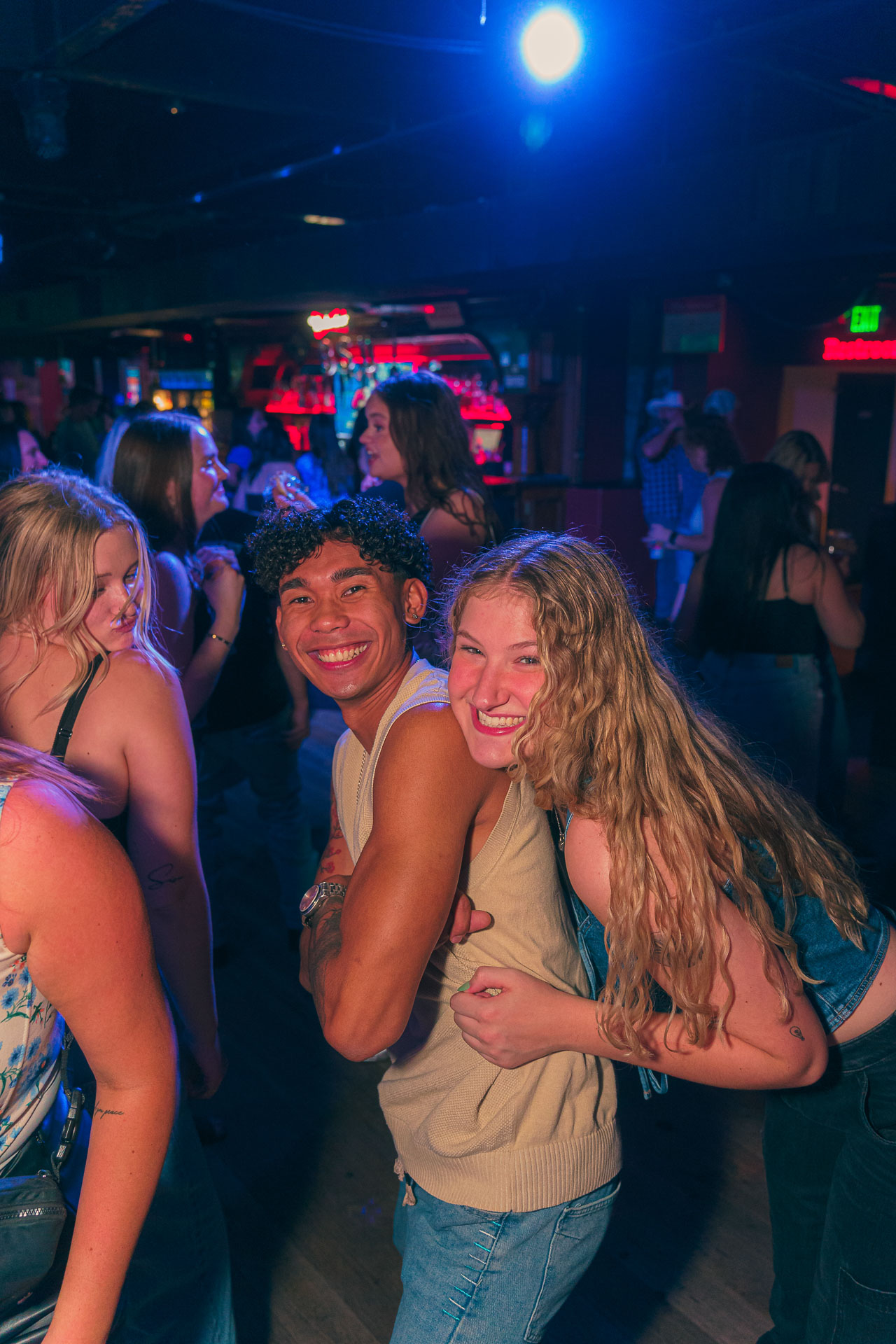 pictures of people at Amsterdam Lounge, Dirty Little Roddy's, StrangeLove, and Karma