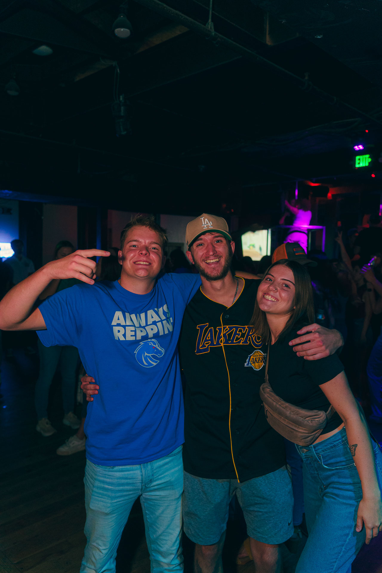 pictures of people at Amsterdam Lounge, Dirty Little Roddy's, StrangeLove, and Karma