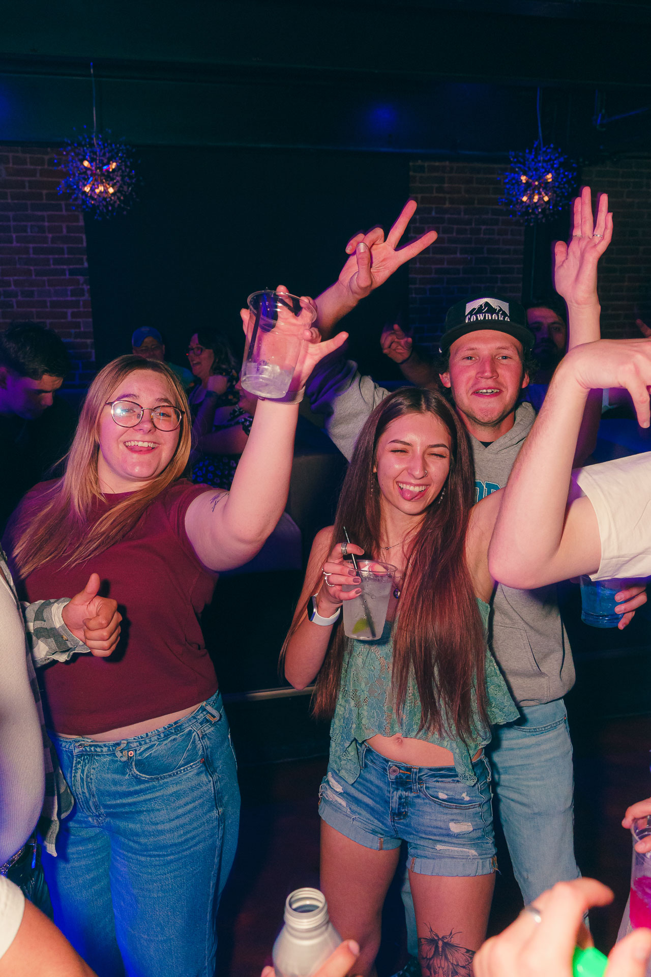 pictures of people at Amsterdam Lounge, Dirty Little Roddy's, StrangeLove, and Karma