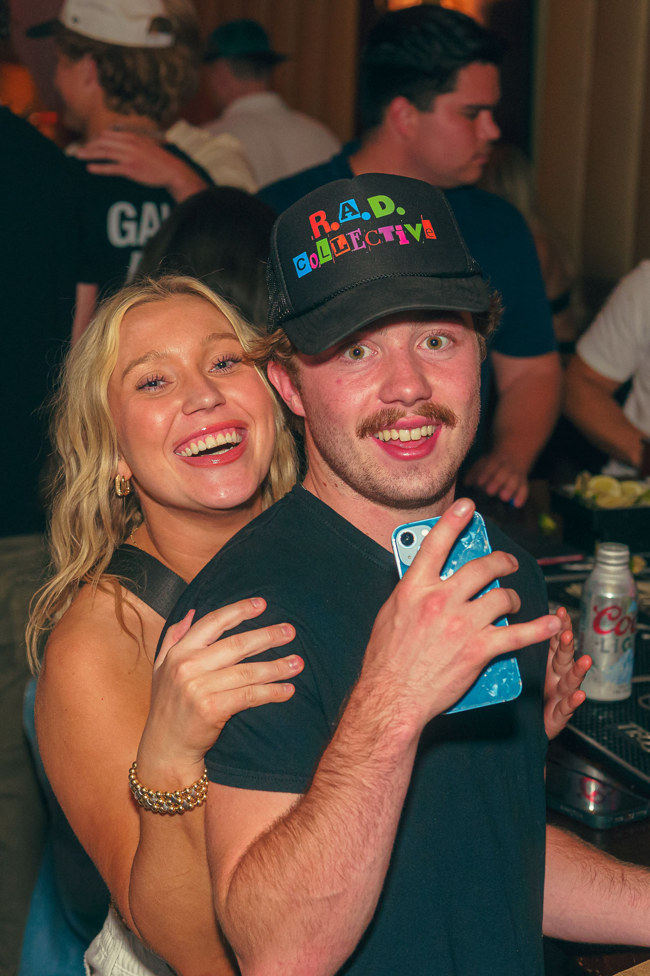 pictures of people at Amsterdam Lounge, Dirty Little Roddy's, StrangeLove, and Karma