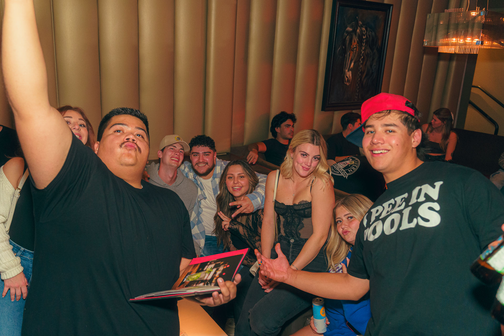 pictures of people at Amsterdam Lounge, Dirty Little Roddy's, StrangeLove, and Karma