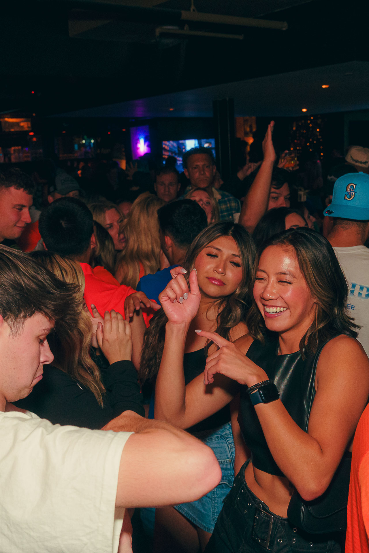 pictures of people at Amsterdam Lounge, Dirty Little Roddy's, StrangeLove, and Karma