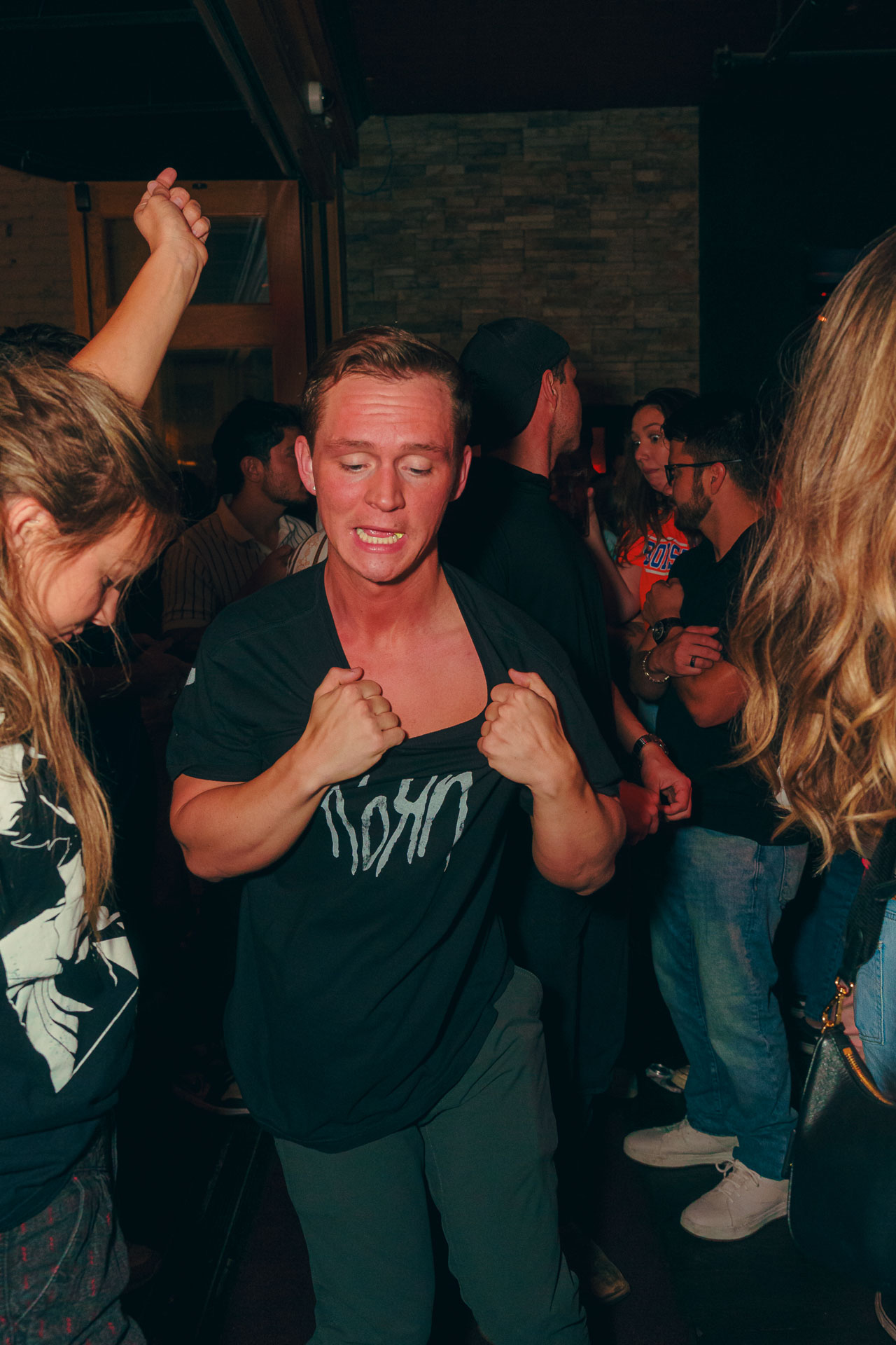 pictures of people at Amsterdam Lounge, Dirty Little Roddy's, StrangeLove, and Karma