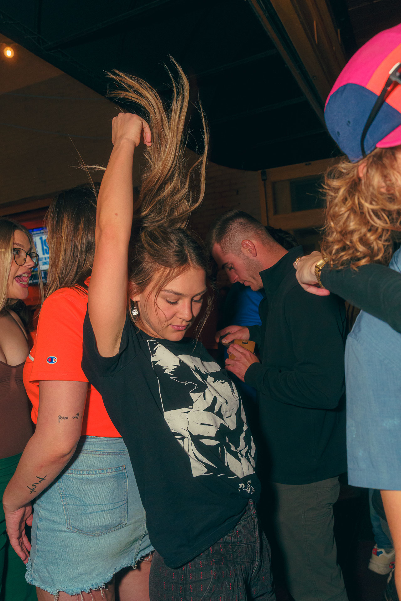 pictures of people at Amsterdam Lounge, Dirty Little Roddy's, StrangeLove, and Karma