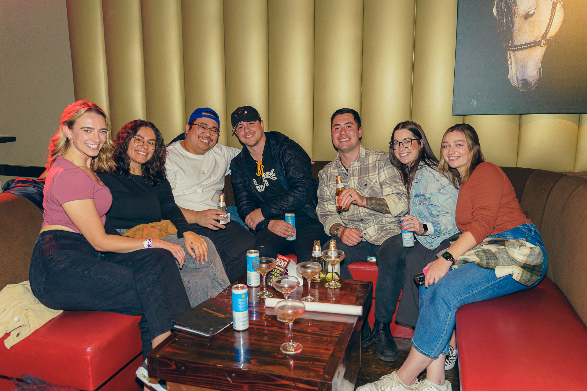 pictures of people at Amsterdam Lounge, Dirty Little Roddy's, StrangeLove, and Karma