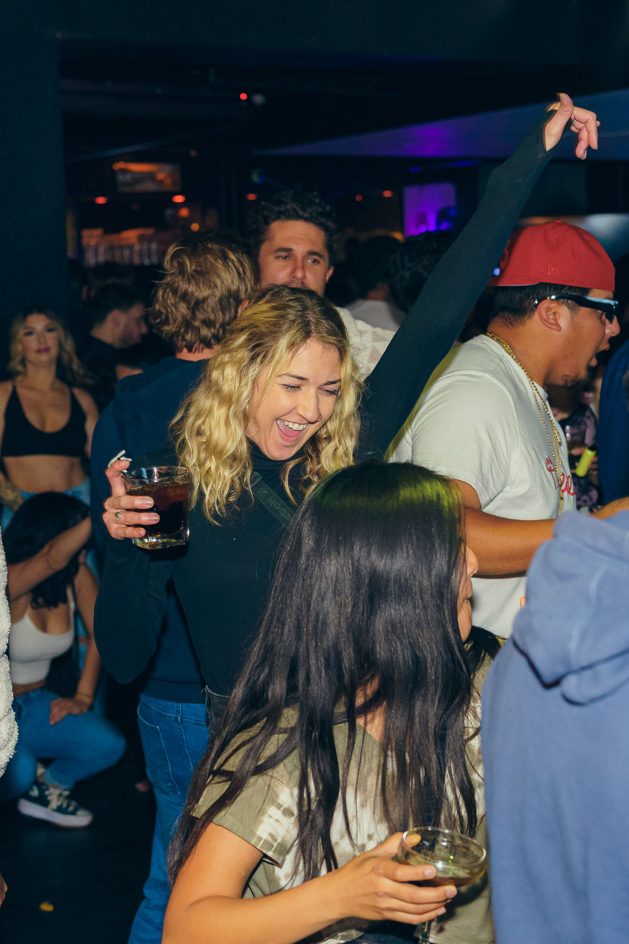 pictures of people at Amsterdam Lounge, Dirty Little Roddy's, StrangeLove, and Karma