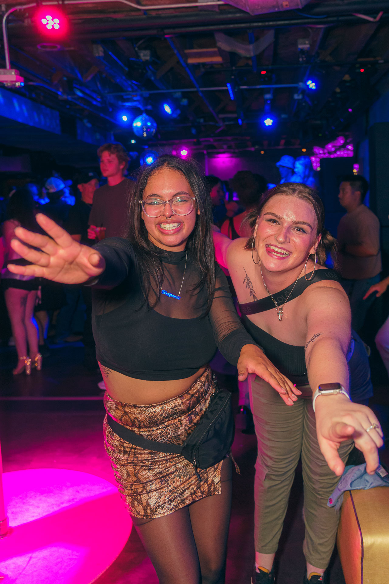 pictures of people at Amsterdam Lounge, Dirty Little Roddy's, StrangeLove, and Karma