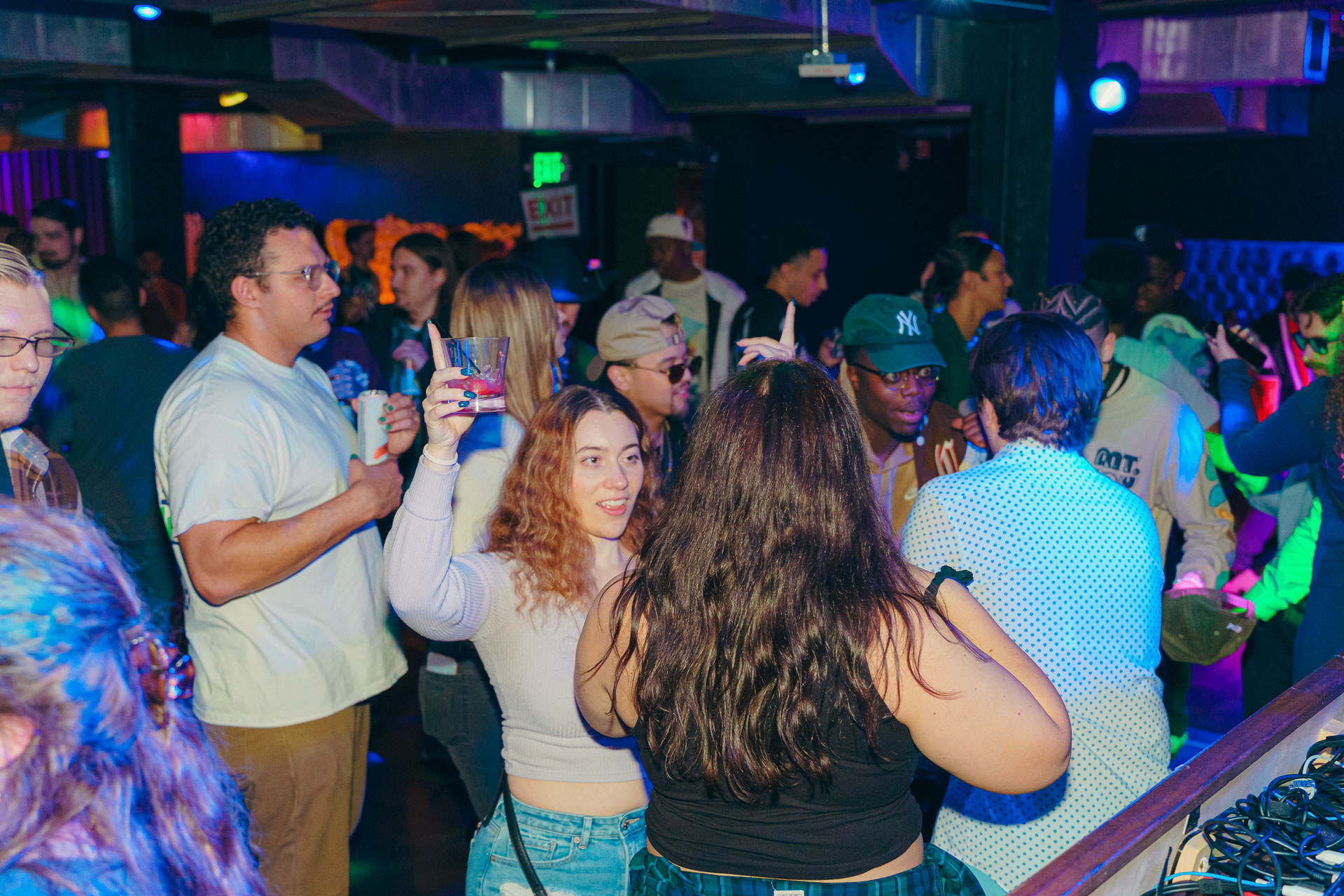 pictures of people at Amsterdam Lounge, Dirty Little Roddy's, StrangeLove, and Karma