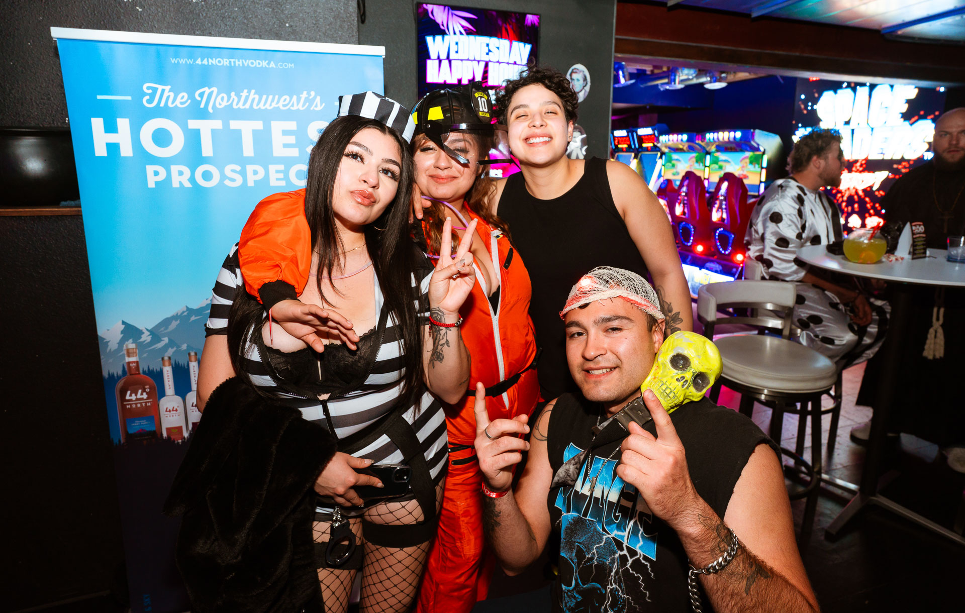 pictures of people at Amsterdam Lounge, Dirty Little Roddy's, StrangeLove, and Karma