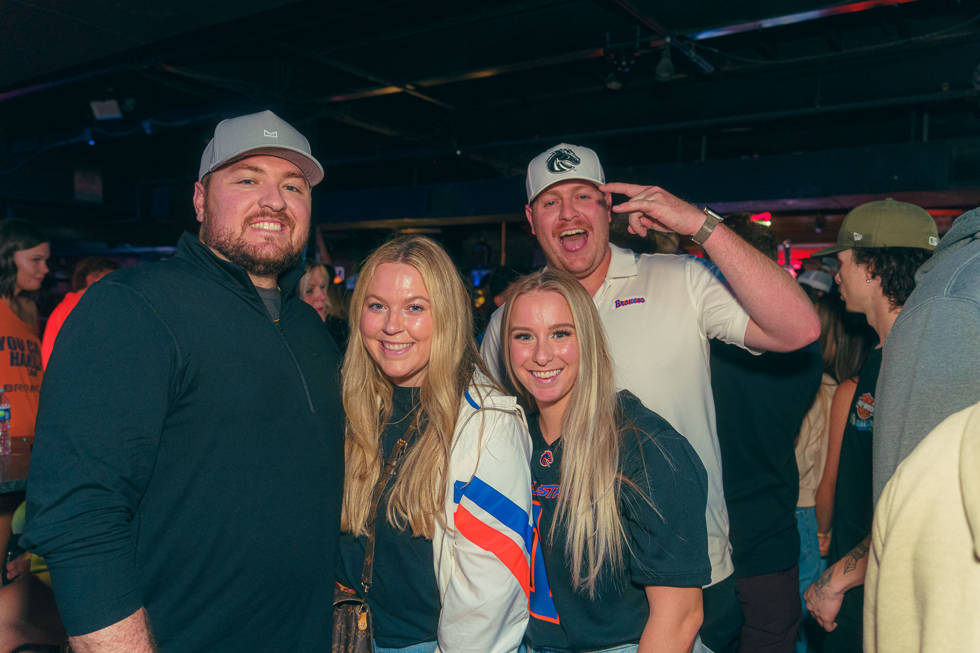 pictures of people at Amsterdam Lounge, Dirty Little Roddy's, StrangeLove, and Karma