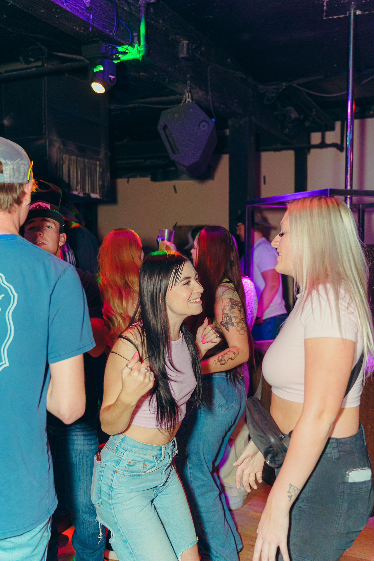 pictures of people at Amsterdam Lounge, Dirty Little Roddy's, StrangeLove, and Karma