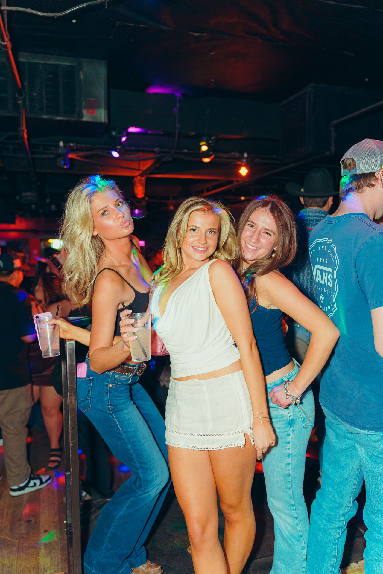 pictures of people at Amsterdam Lounge, Dirty Little Roddy's, StrangeLove, and Karma