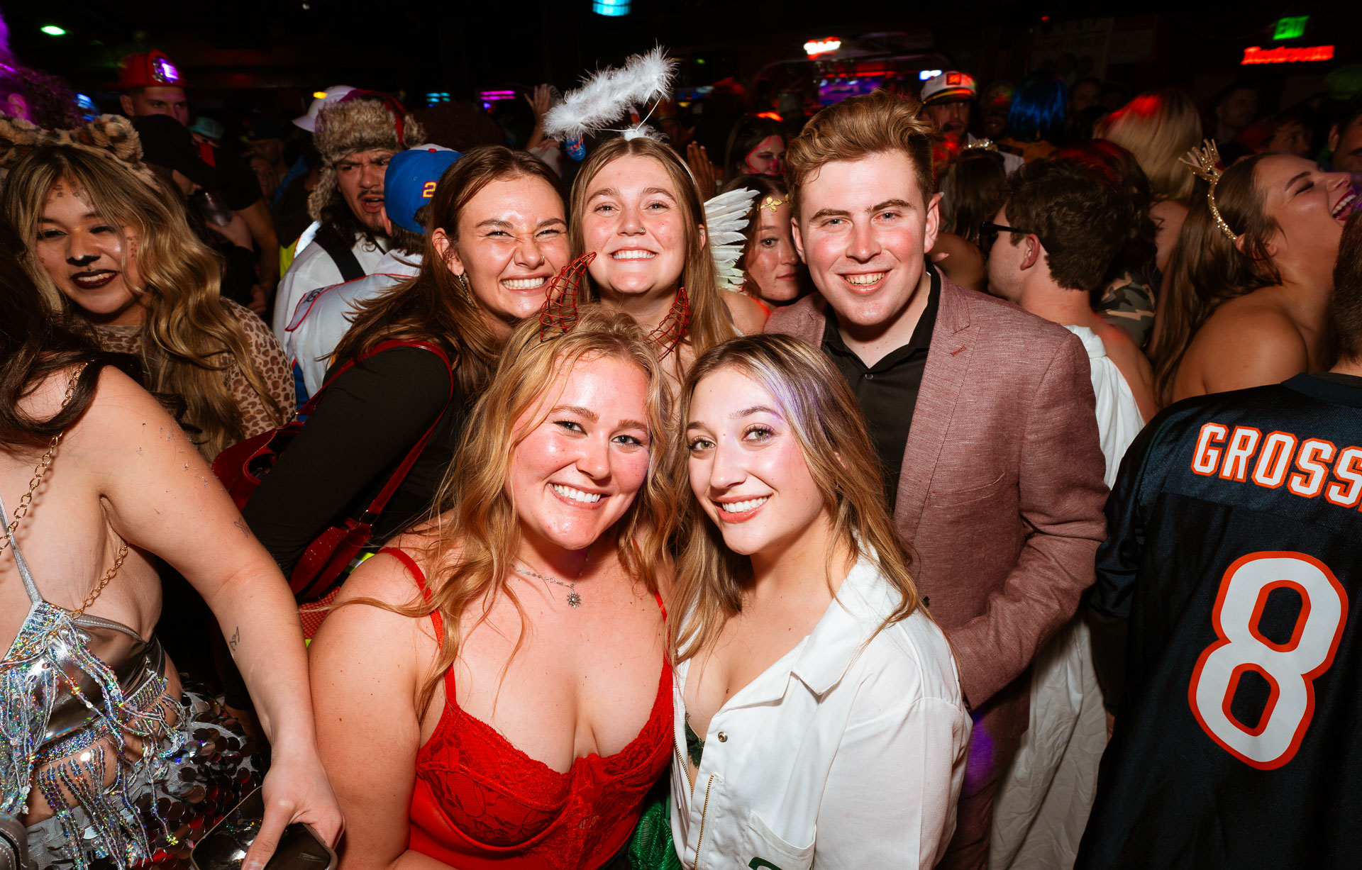 pictures of people at Amsterdam Lounge, Dirty Little Roddy's, StrangeLove, and Karma