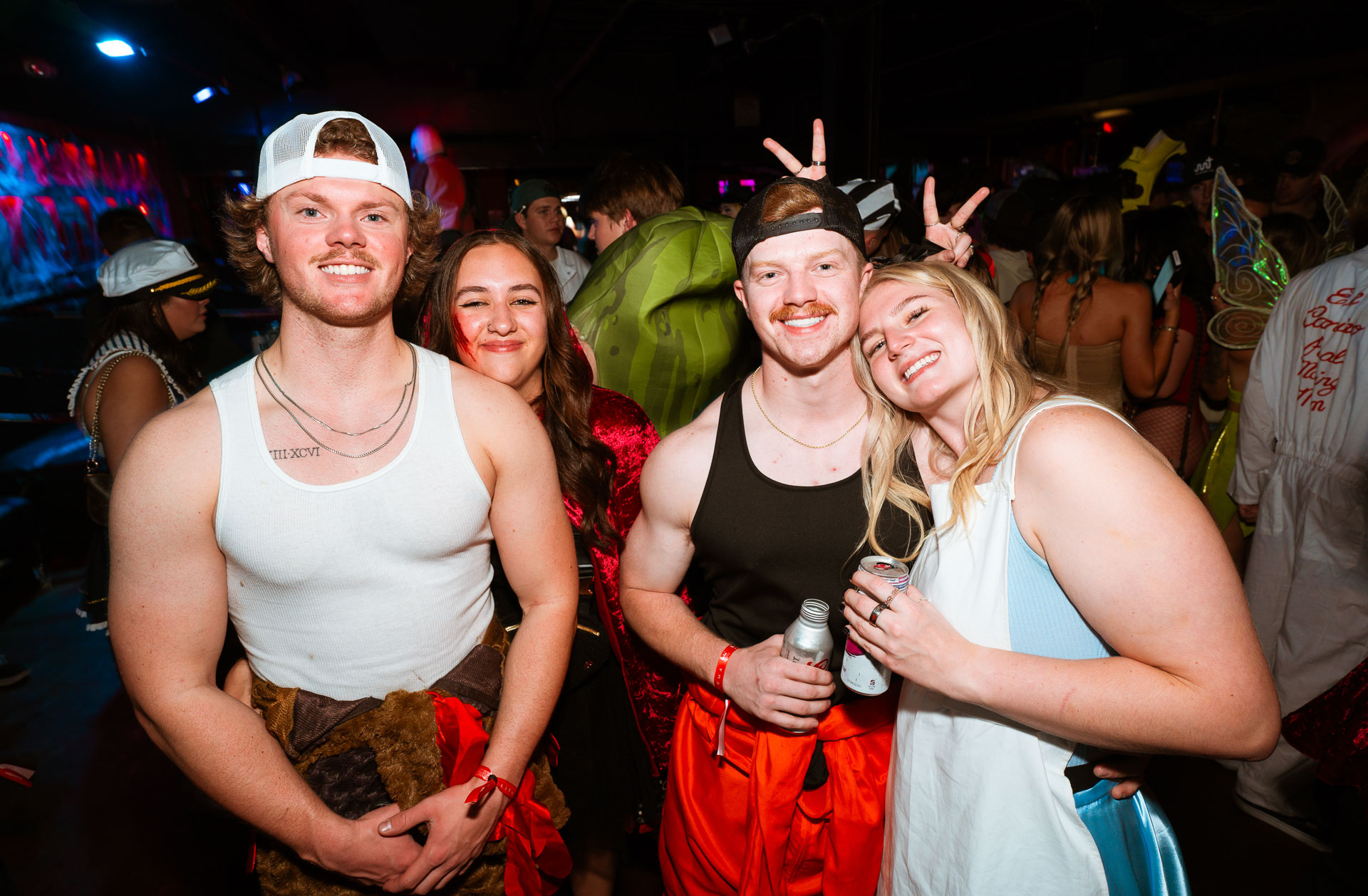 pictures of people at Amsterdam Lounge, Dirty Little Roddy's, StrangeLove, and Karma