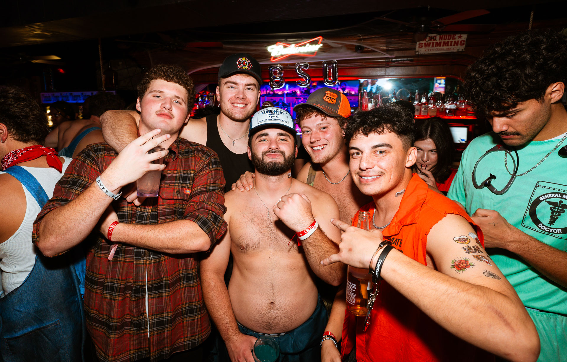 pictures of people at Amsterdam Lounge, Dirty Little Roddy's, StrangeLove, and Karma